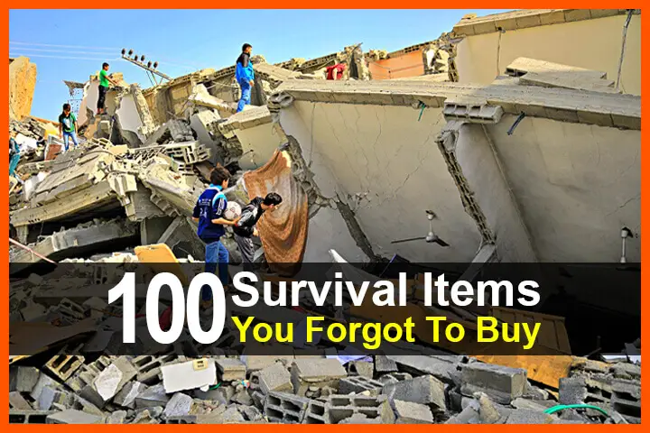 100 Survival Items You Forgot To Buy