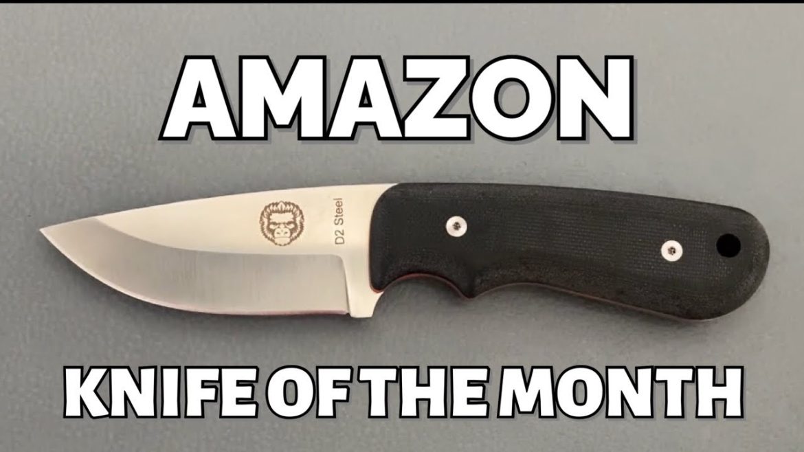 Amazon knife of the Month: Holtzman's Gorilla Survival- Bushcraft  Neck Knife /Review