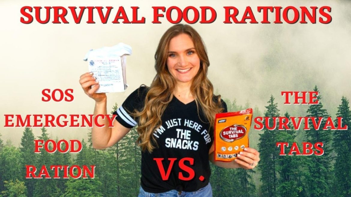 BUG OUT BAG SURVIVAL FOOD: (The Survival Tabs VS. SOS Emergency Rations)