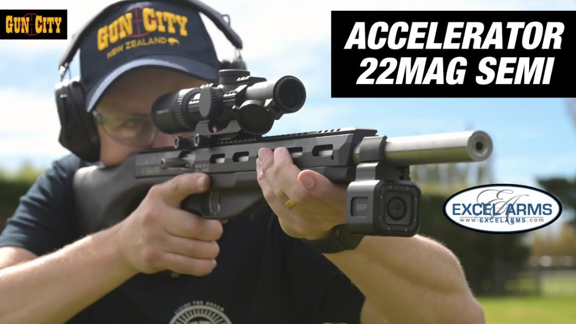 Excel Arms Accelerator 22mag Semi – Gun Review *LIVE FIRE*