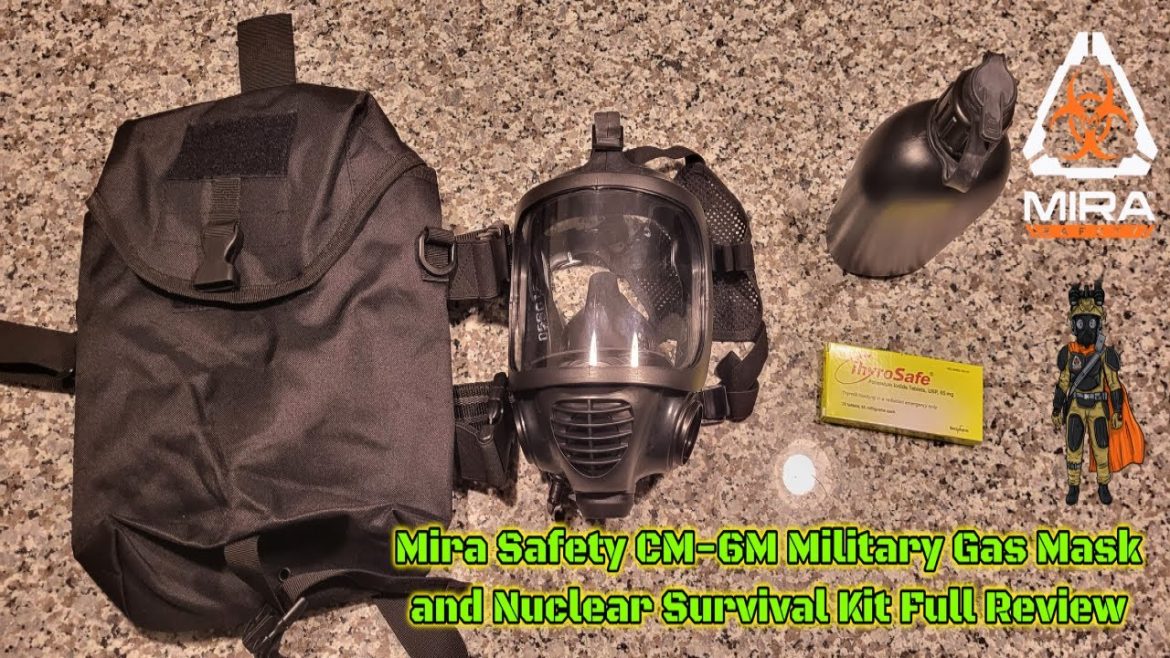 Mira Safety CM-6M Gas Mask + Nuclear Survival Kit Review – This Mask Survived A 3 Alarm Fire!