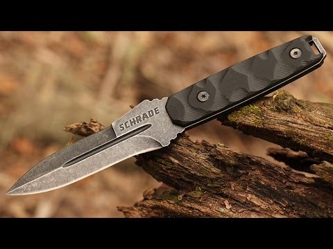 NEW! Schrade SCHF20 Tactical Survival Boot Knife – Best Tactical, Survival Knife