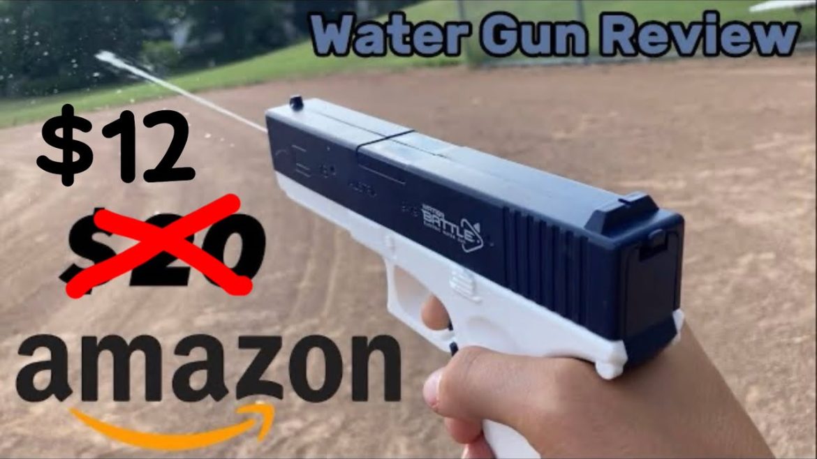 Review/Unboxing | Electric Water Gun! Only $12!