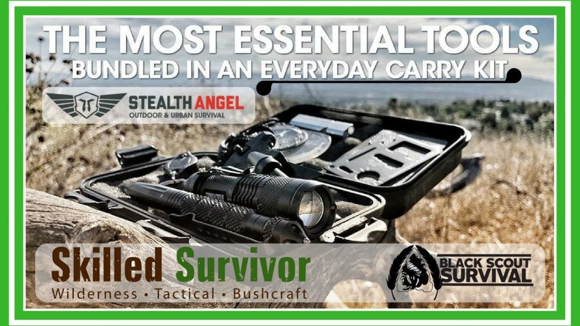 Stealth Angel Compact 8-IN-1 Survival Kit Review – My Everyday Carry (EDC)