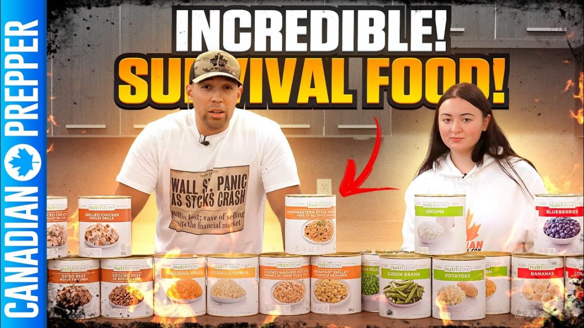 AMAZING Survival Food!! Nutristore