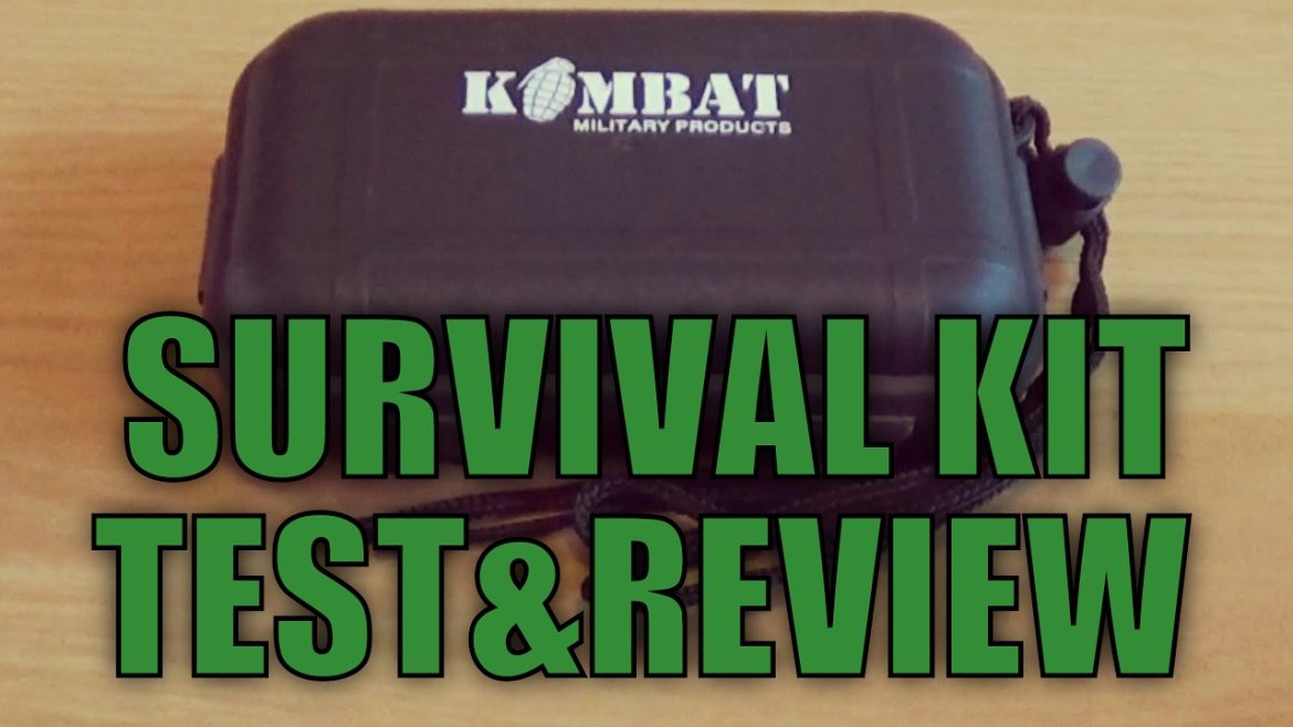 KOMBAT SURVIVAL KIT – CAMPING, HIKING, BUSHCRAFT, HUNTING, MILITARY KIT REVIEW AND TEST